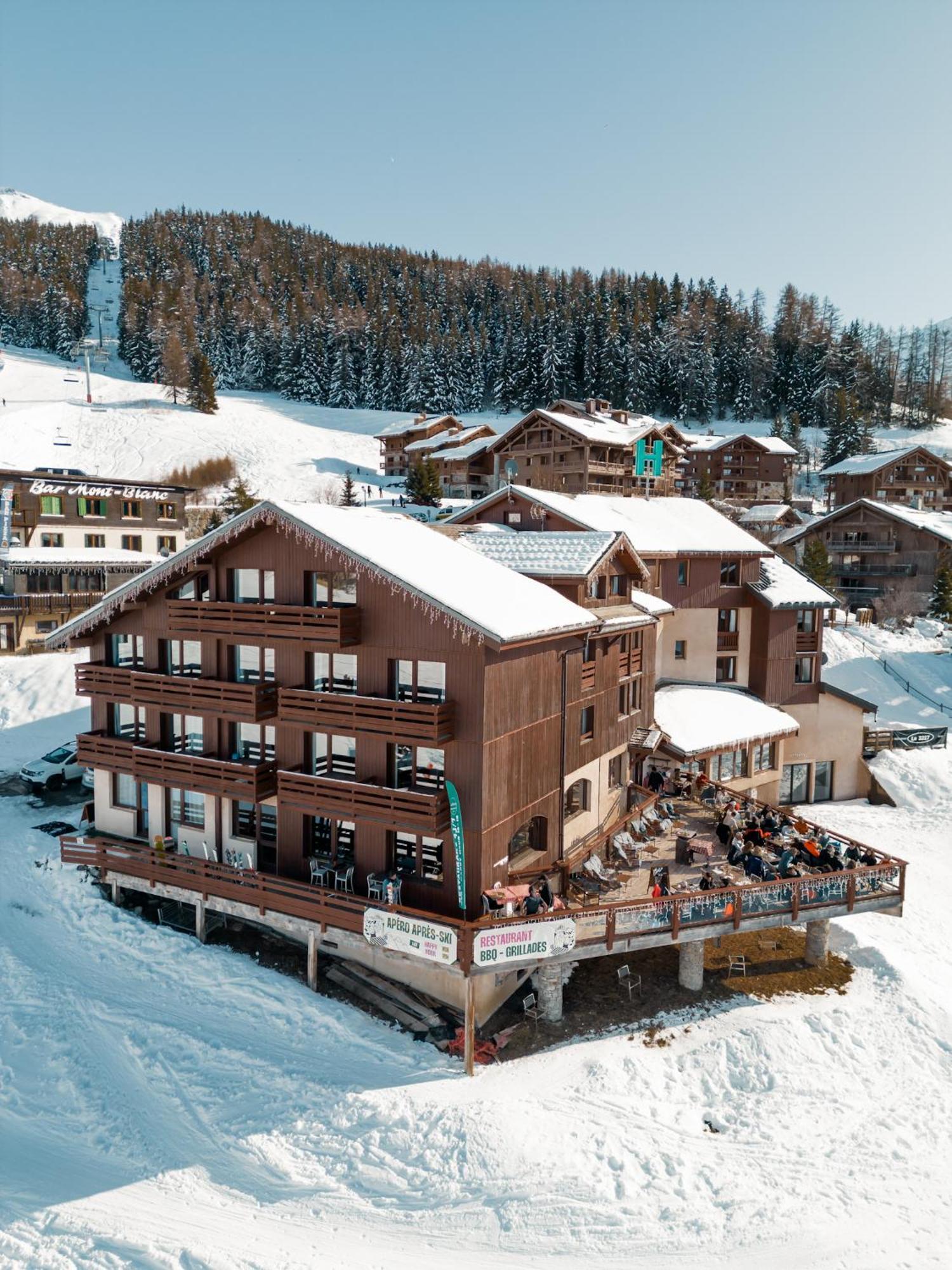 Hotel Emeraude Peisey-Nancroix Dış mekan fotoğraf